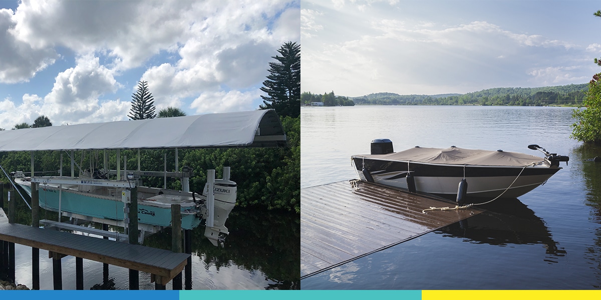 Boat Lift Covers vs. Boat Covers: What’s the Difference?