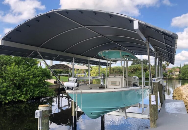 CustomBuilt Boat Lift Canopies in Punta Gorda, FL