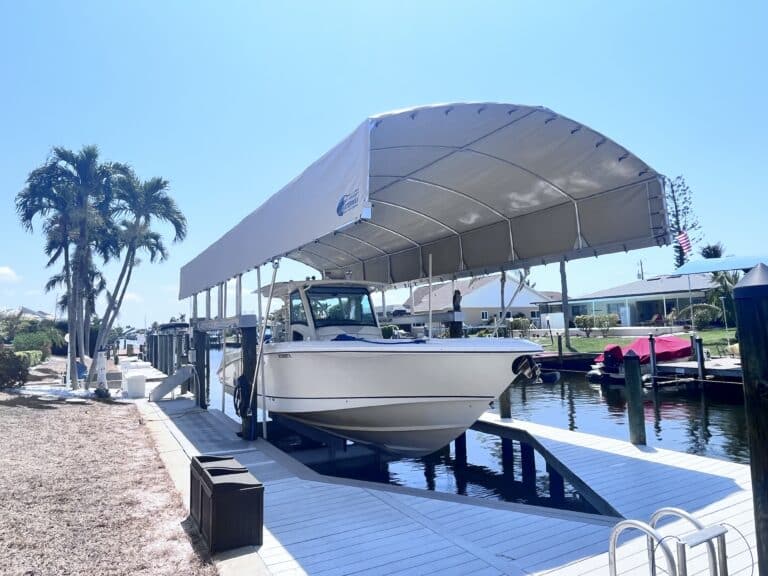 Home Waterway Boat Lift Canopies