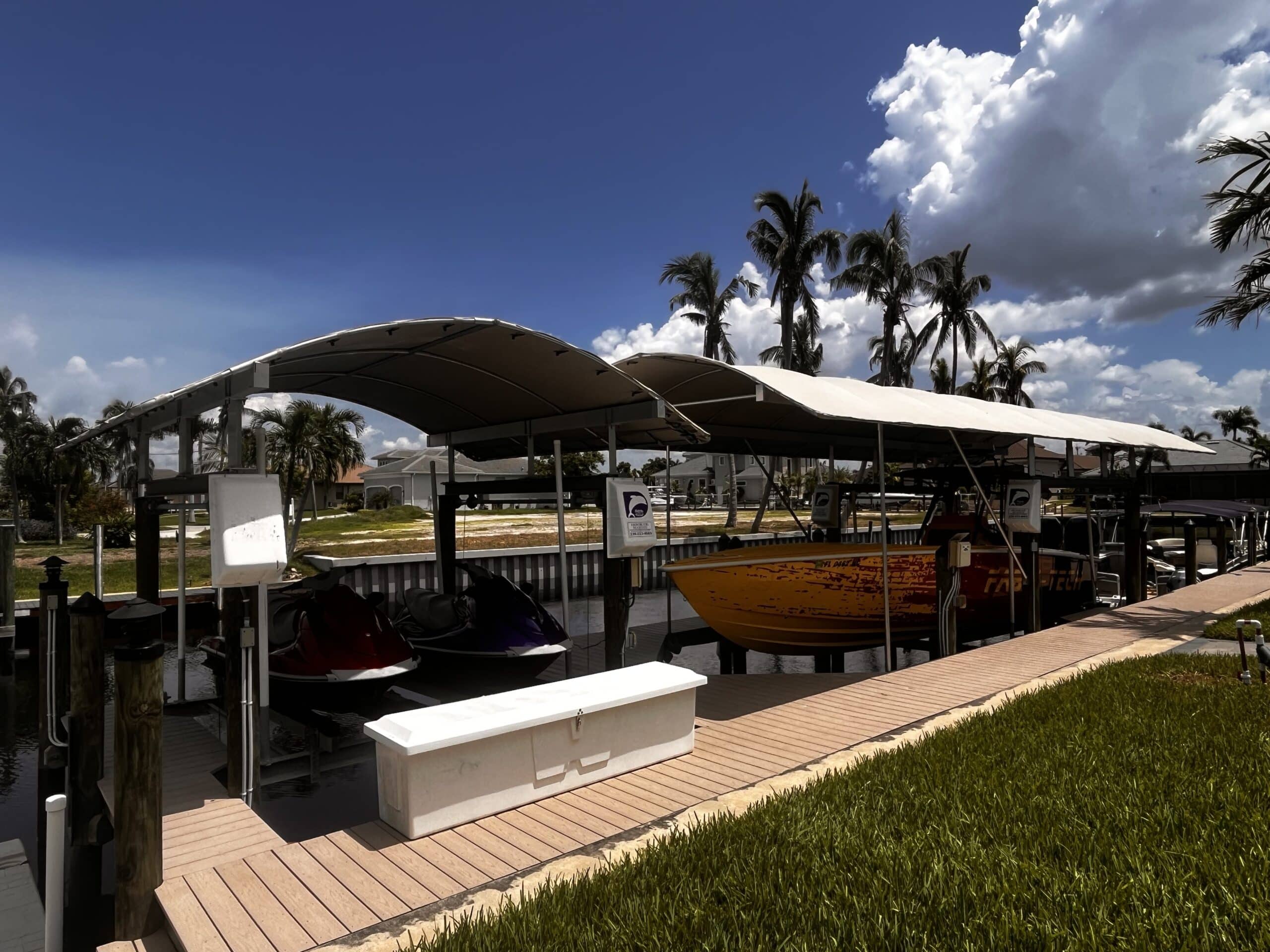 Waterway Boat Lift Covers Florida's Finest Boat Lift Covers