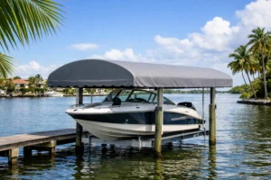 Best Boat Lift Canopy Fabrics for Florida