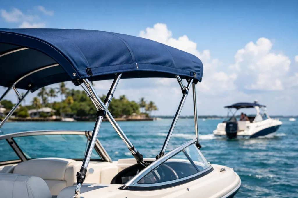Marine Canopy Material Review for Florida Boats