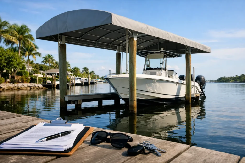 How Marine Canopy Permitting Works in Florida