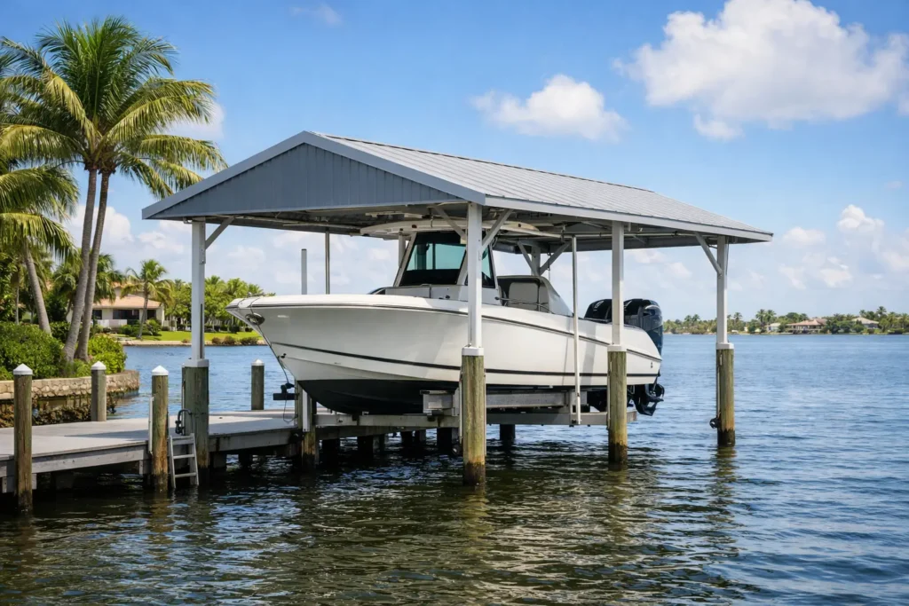 Covered Boat Lift Benefits for Florida Owners