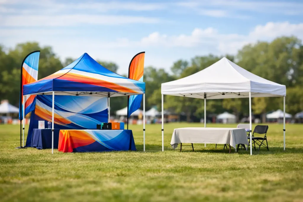 Custom Canopy vs Standard Canopy
