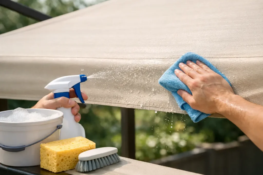 How to Clean Canopy Fabric Without Damaging It