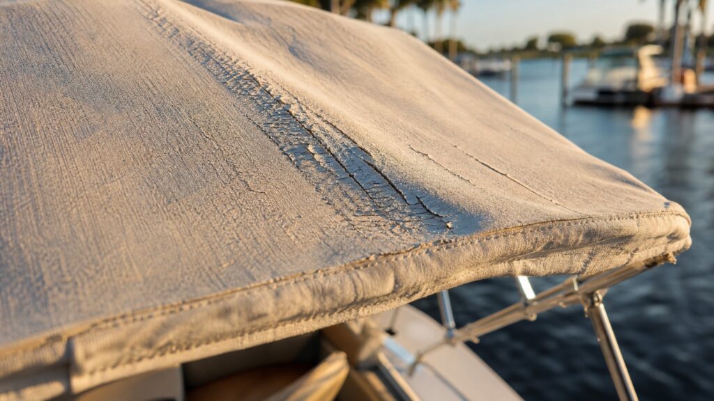 Replace Boat Lift Cover Fabric: When & How in Florida
